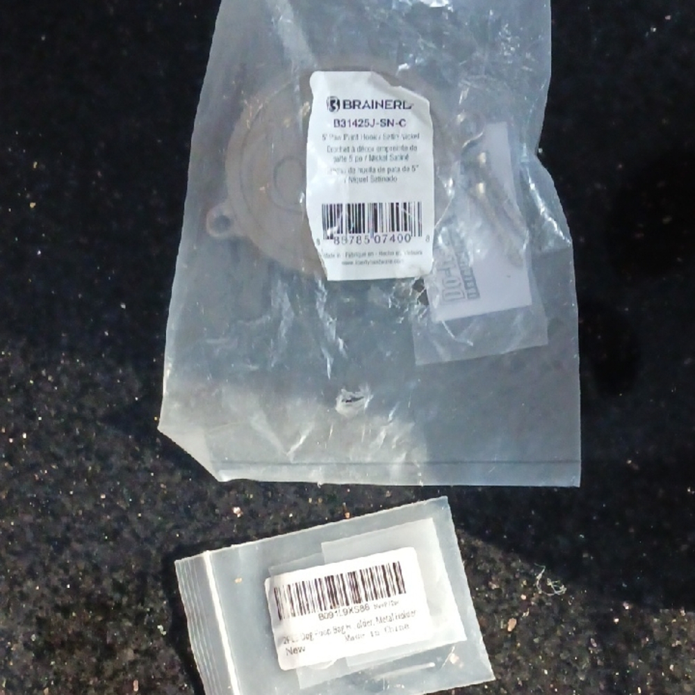 Brainerd 5" Paw Print Hook And 2 Piece Doog Poop Bag Holder